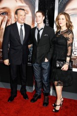 Tom Hanks, Chet Hanks and Rita Wilson
'Extremely Loud and Incredibly Close' film premiere, New York, America - 15 Dec 2011