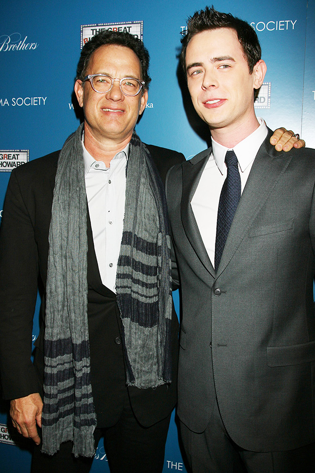 Colin Hanks and Tom Hanks