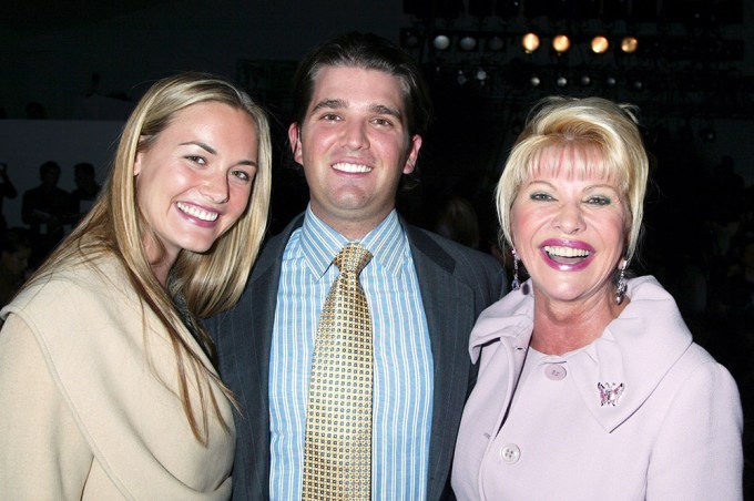 Vanessa, Donald Jr. & Ivana Trump In 2006