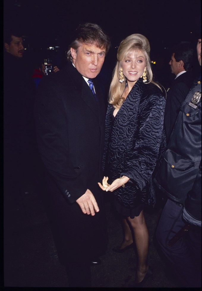 Donald Trump & Marla Maples