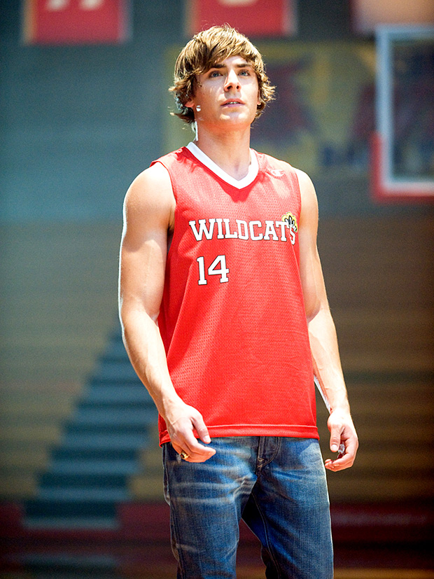 Zac Efron returns to his 'High School Musical' roots in new photo