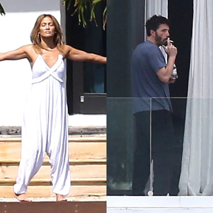 Ben Affleck & Jennifer Lopez In Miami