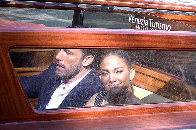 Ben Affleck & Jennifer Lopez In Venice