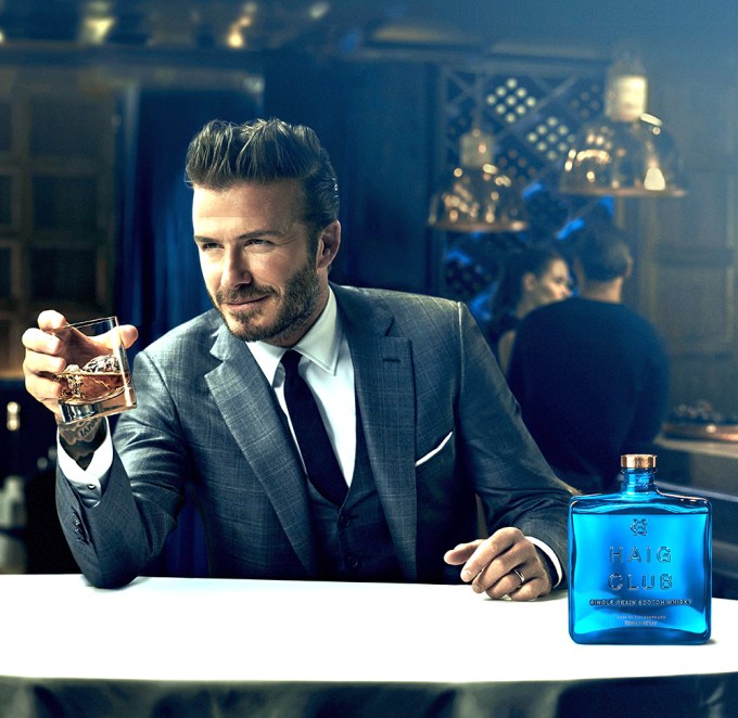 David Beckham & Haig Club Whisky