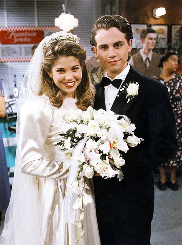 Danielle Fishel and Rider Strong