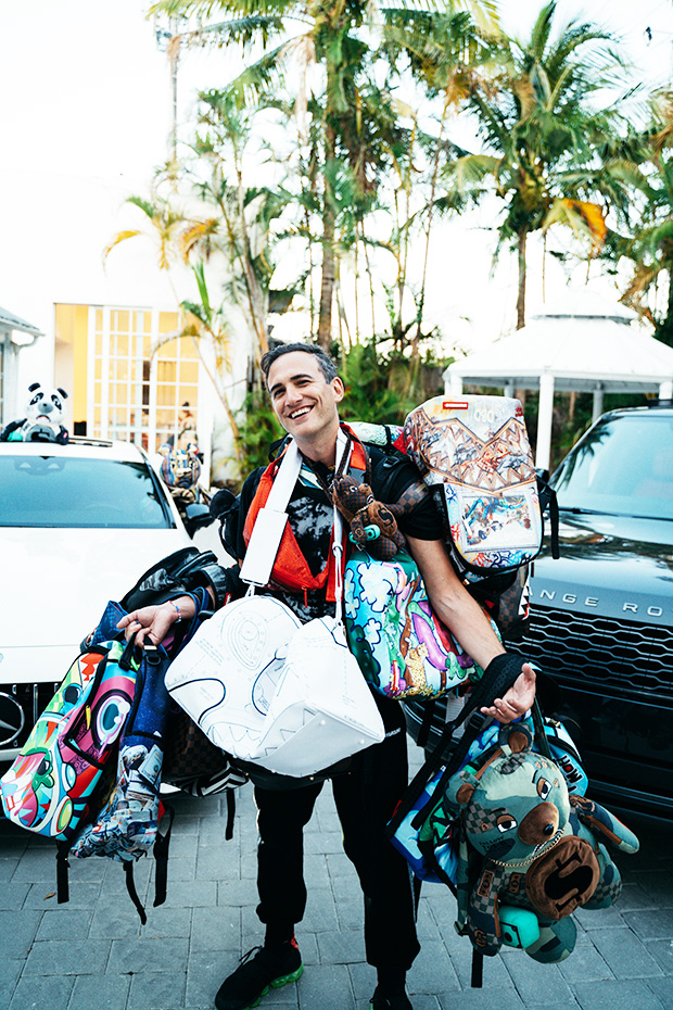 Sprayground s David BenDavid Talks Back To School Playlist NYC Popup Hollywood Life