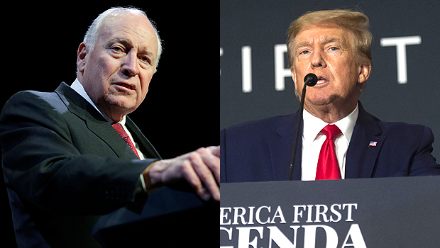 Dick Cheney and Donald Trump 
