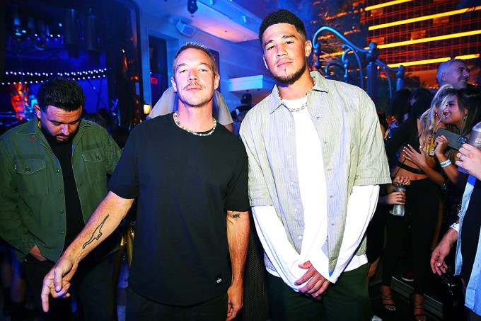 Diplo and NBA Star Devin-Booker