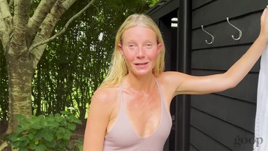 Brazil Nude Beach Pussy - Gwyneth Paltrow In Nude Leotard For Outdoor Shower: Video â€“ Hollywood Life