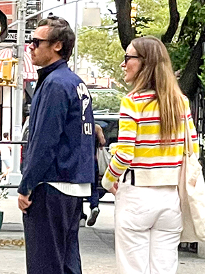 Olivia Wilde and Harry Styles keep it casual as they stroll through New  York together and separately