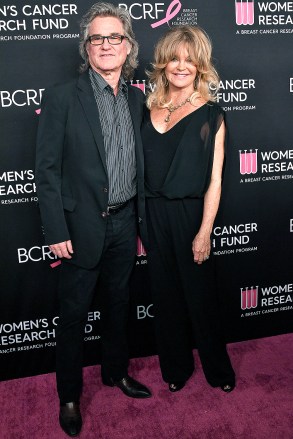Goldie Hawn e Kurt Russell O Women's Cancer Research Fund hospeda uma noite inesquecível, chegadas, Beverly Wilshire Hotel, Los Angeles, EUA - 28 de fevereiro de 2019