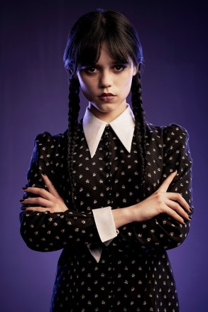 Rabu.  Jenna Ortega sebagai Wednesday Addams di hari Rabu.  Kr.  Matthias Clamer/Netflix © 2022
