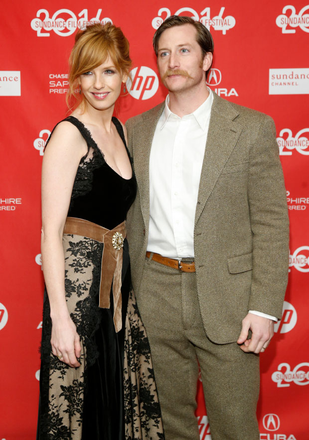 Kelly Reilly and Kyle Baughe