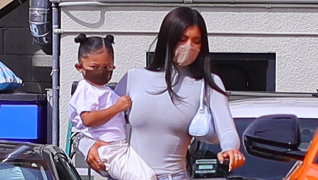 Kylie Jenner and daughter Stormi, 4, get matching diamond manicures in new TikTok video