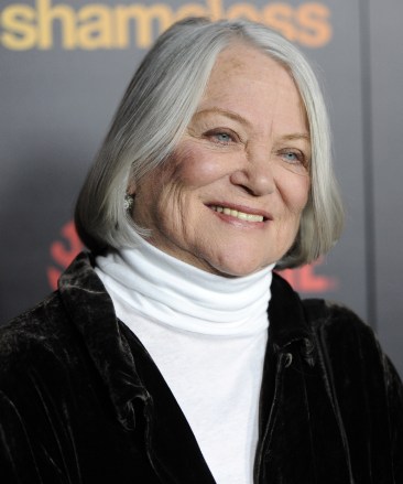 Louise Fletcher, a cast member in "Shameless," poses at the premiere of the second season of the Showtime television series in Los Angeles, Jan.  5, 2012. Fletcher, a late-blooming star whose riveting performance as the cruel and calculating Nurse Ratched in "One Flew Over the Cuckoo's Nest" set a new standard for screen villains and won her an Academy Award, died, at age 88 Obit Louise Fletcher, Los Angeles, United States - 05 Jan 2012