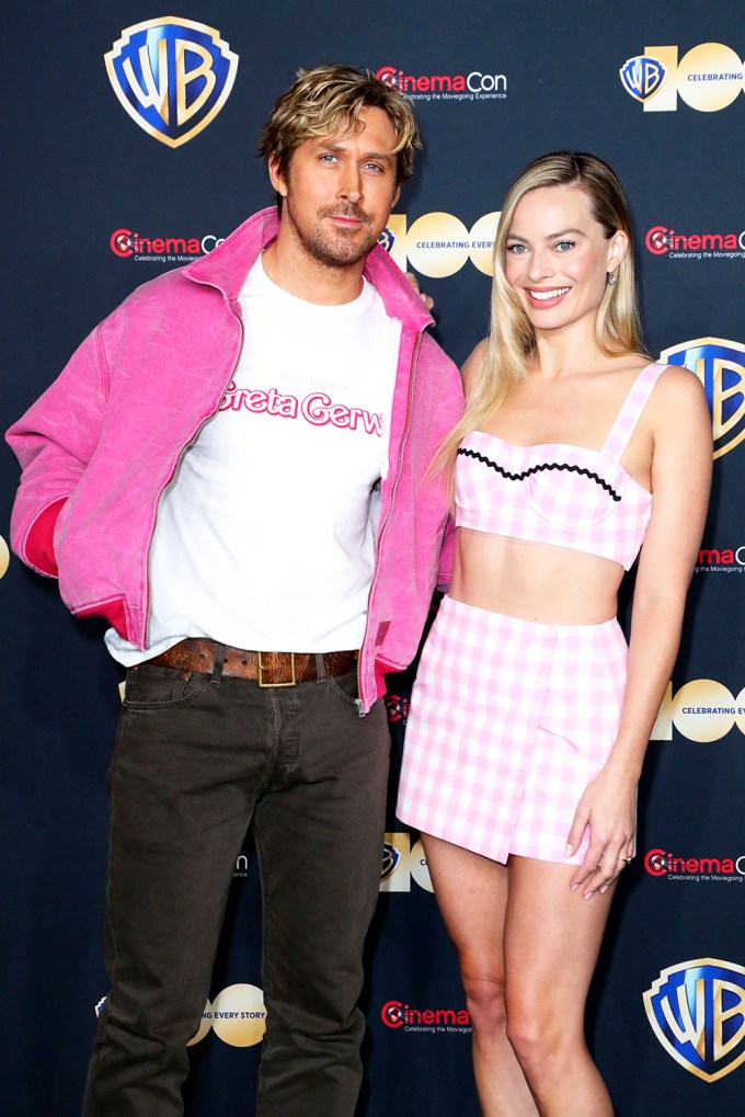 Margot Robbie Ryan Gosling Pink Looks Barbie SS