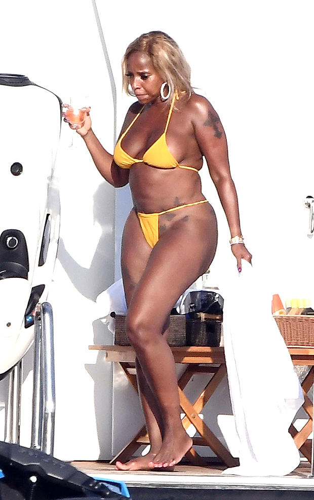 Mary J. Blige in Sardinia