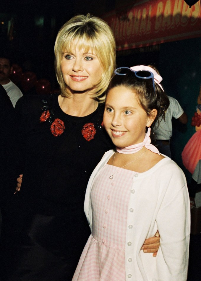 Olivia Newton-John & Daughter In 1998