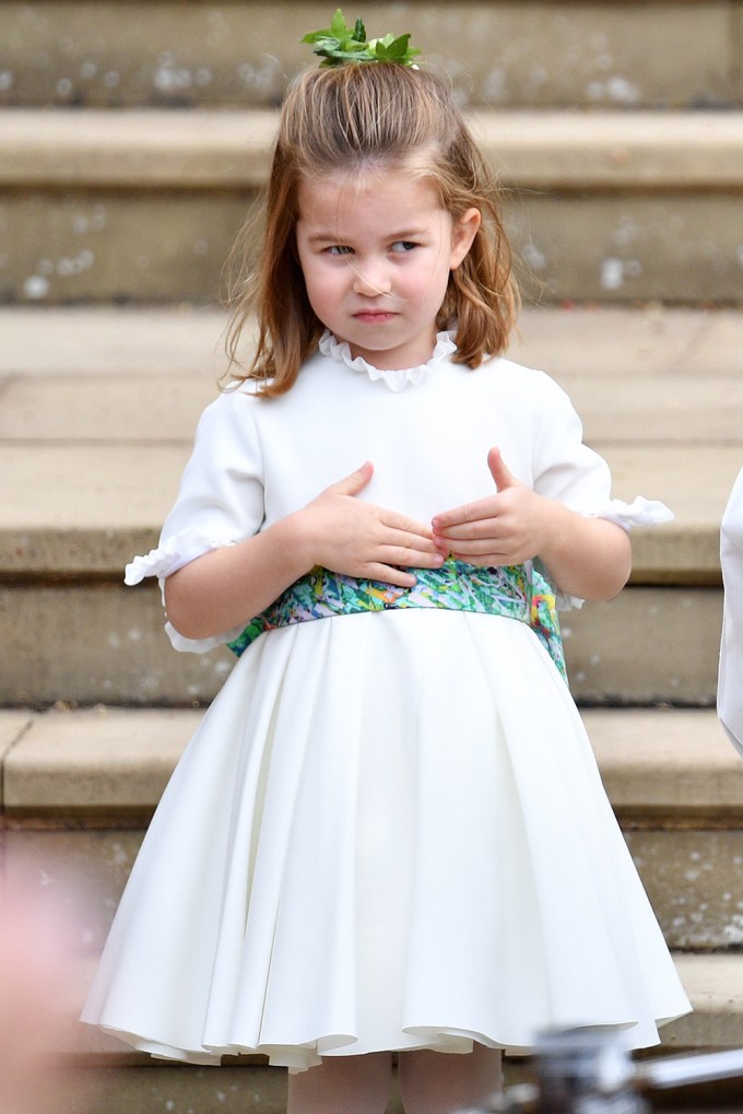 Princess Charlotte At Princess Eugenie’s Wedding