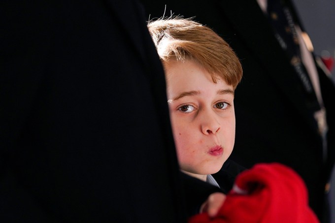Prince George At A Rugby Game