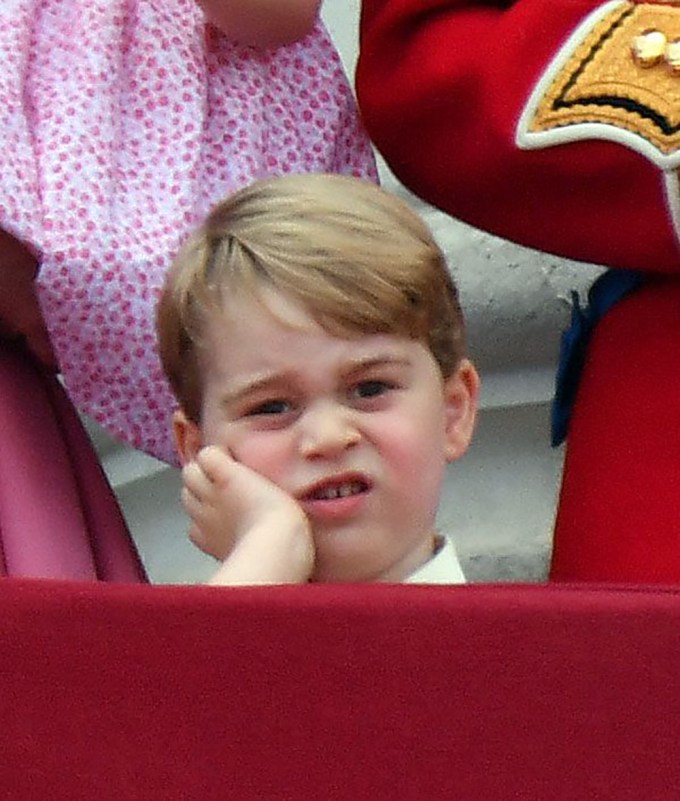 Prince George At The Trooping the Colour