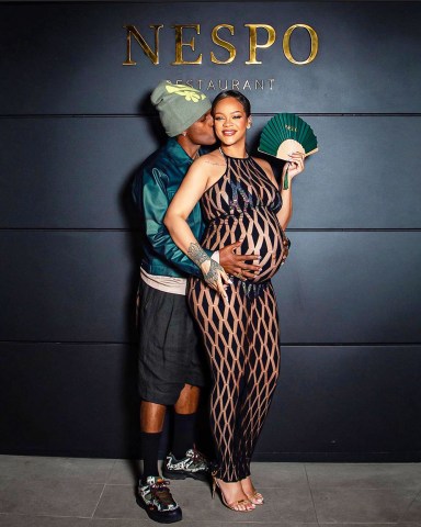 Rihanna & Son Shopping At Louis Vuitton In Paris: Photos – Hollywood Life