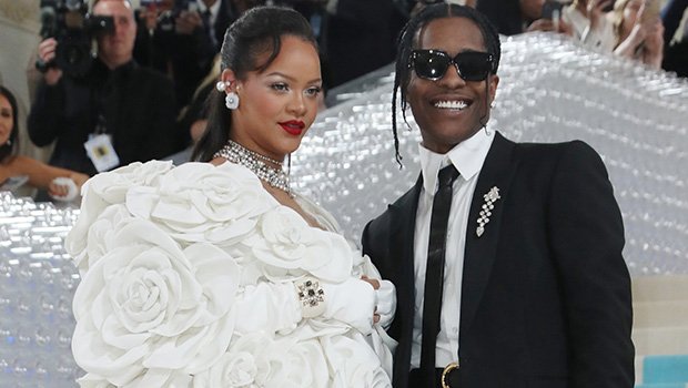 RIHANNA and Asap Rocky Arrives at Louis Vuitton Party at Art Basel