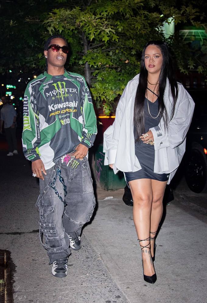 Rihanna & ASAP Rocky In New York