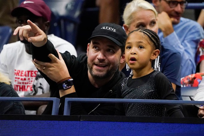 Serena Williams’s husband and daughter