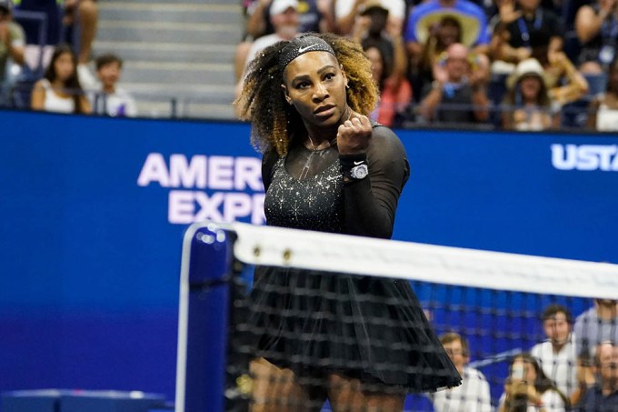 Serena Williams in black