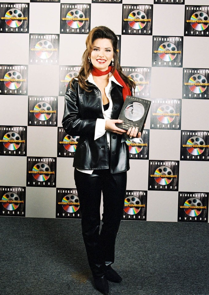 Shania Twain at 1996 Blockbuster Awards