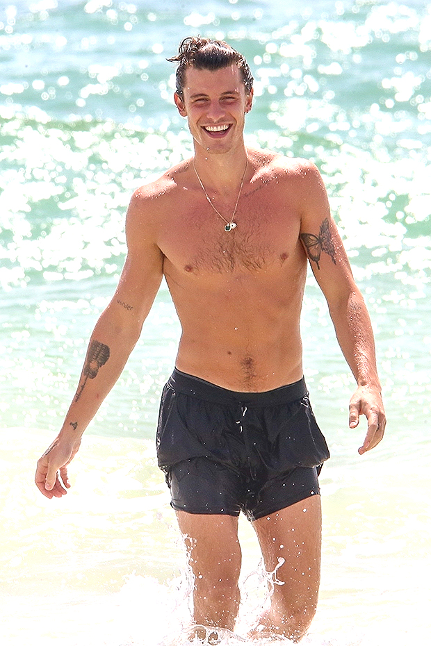 Shawn Mendes Goes Shirtless On A Miami Beach Amid Camila’s New Romance