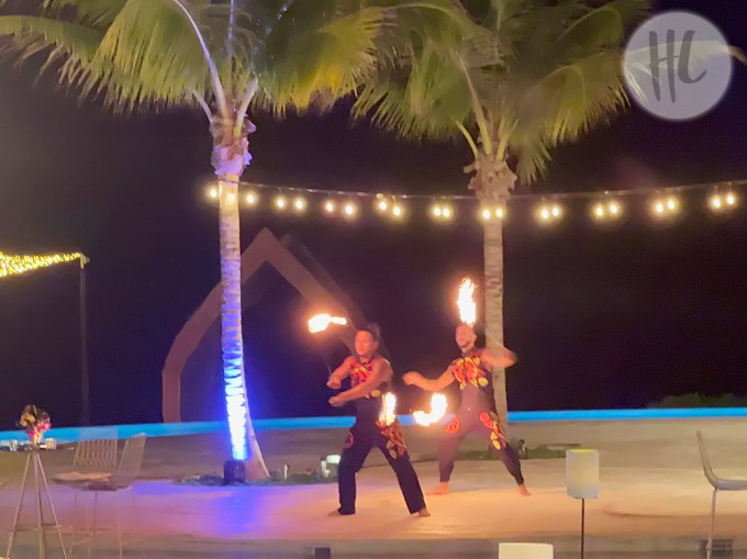 Fire Dancers Lit Up The Night At Scheana Shay’s Pre-Wedding White Party