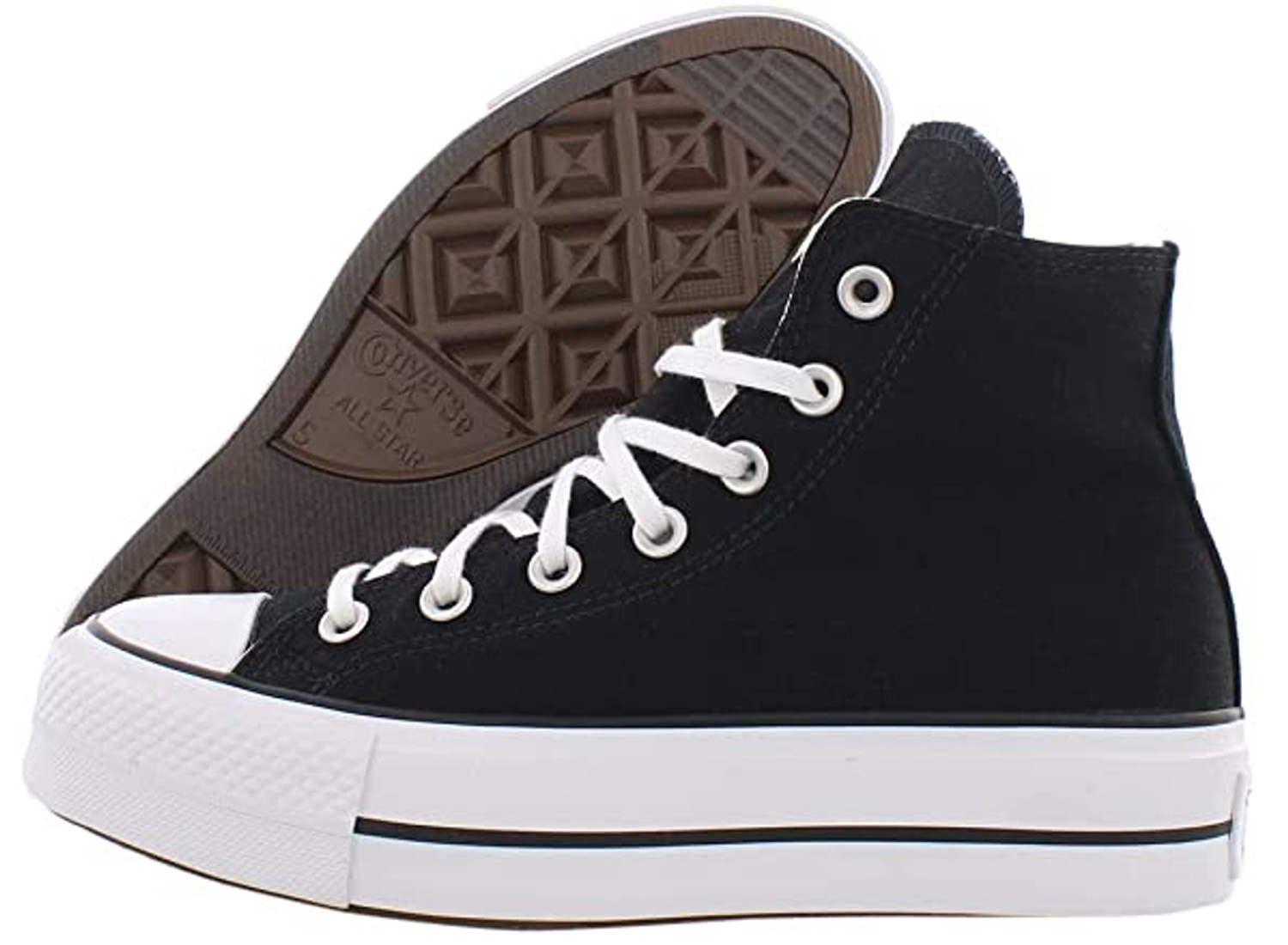 Black converse sneaker
