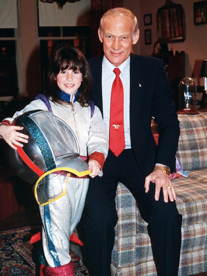 Soleil Moon Frye Meets Astronaut Edwin ‘Buzz’ Aldrin