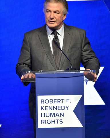 Alec Baldwin
Annual RFK Ripple of Hope Gala, Show, New York, USA - 09 Dec 2021