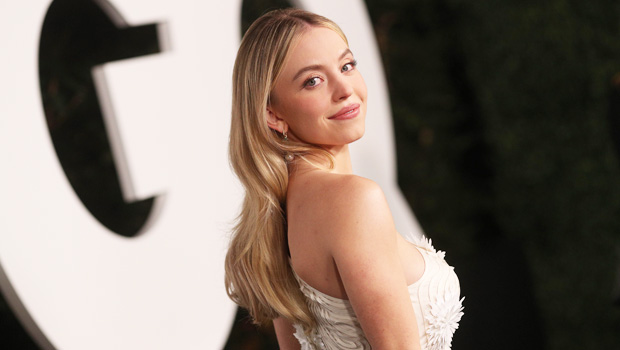 Sydney Sweeney Wears Nothing But an Off-the-Shoulder Dress in Stunning Photo