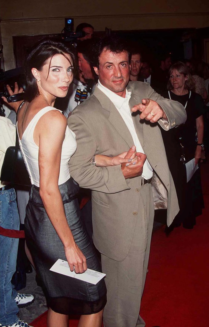 Sylvester Stallone & Jennifer Flavin In 1997