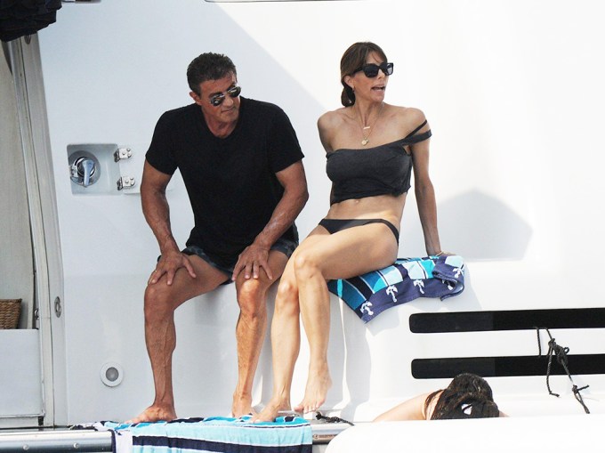 Sylvester Stallone & Wife In France