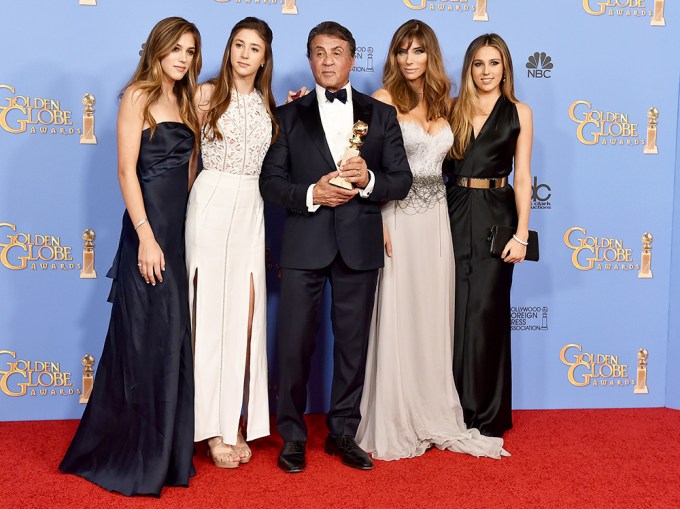 The Stallones At The 2016 Golden Globes