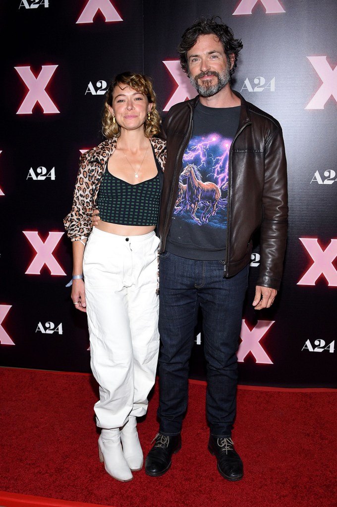 Tatiana Maslany & Brendan Hines At The ‘X’ Prmeiere