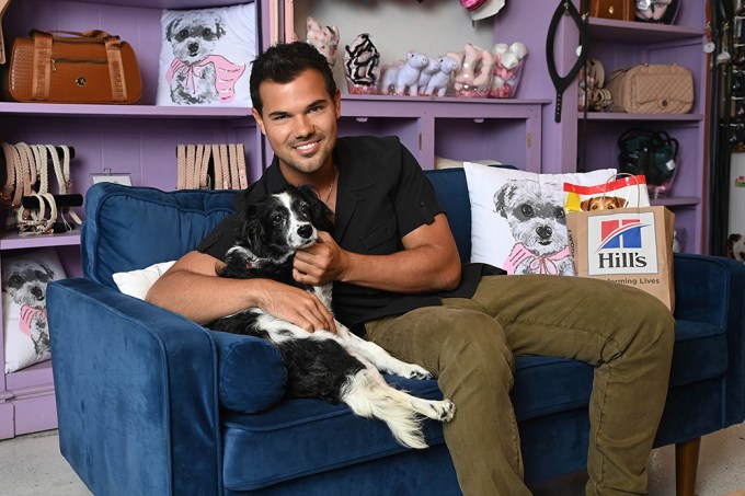 Taylor Lautner Partners With Hill`s Pet Nutrition To Support Clear The Shelters