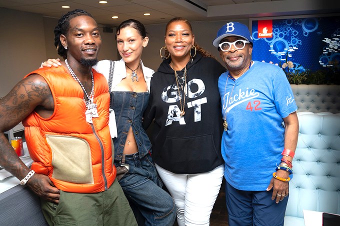 Offset, Bella Hadid, Queen Latifah, and Spike Lee