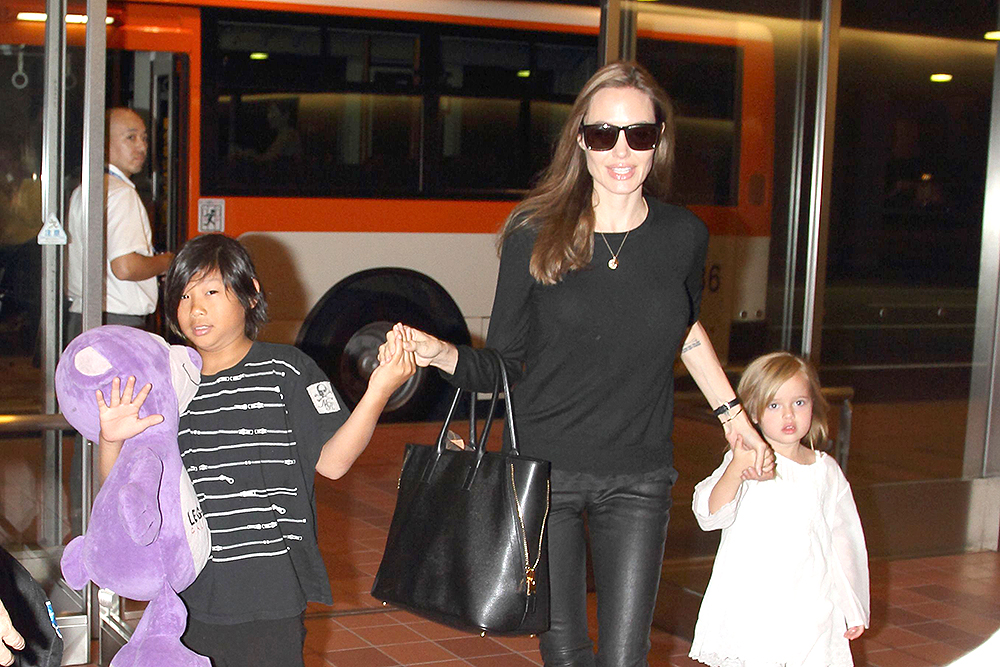 Angelina Jolie & Son Pax Jolie-Pitt: Photos – Hollywood Life