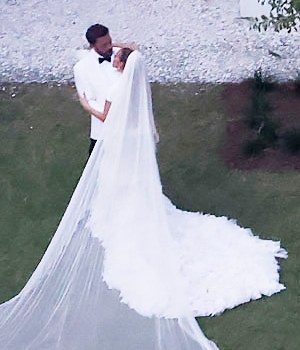 jennifer lopez ben affleck wedding