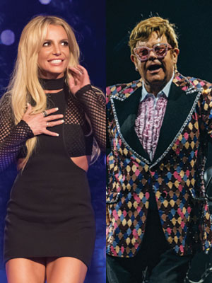 Britney Spears Teases Collab With Elton John In New Post – Hollywood Life