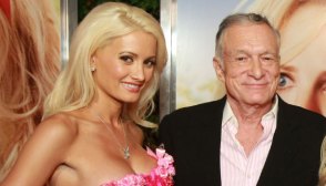 Holly Madison and Hugh Hefner