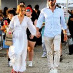 Ben Affleck and Jennifer Lopez are seen leaving the Malibu Chili