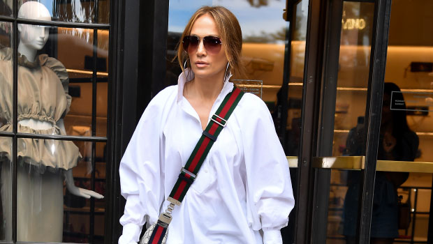 Jennifer Lopez Wears Gray Bike Shorts In NYC: Photo – Hollywood Life