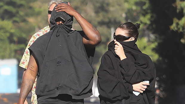 Kanye West visita la casa de Malibu con la modelo de OnlyFans Monica Corgan después de que Kim y Pete se separaron